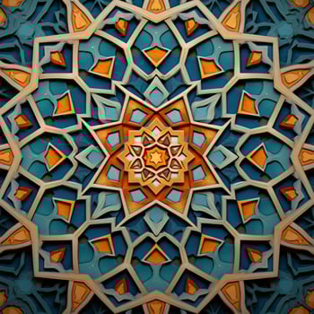 islamic patterns high quality 4k ultra hd hdr photo