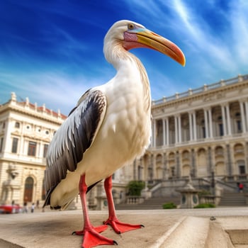 national bird of Republic of Genoa high quality photo