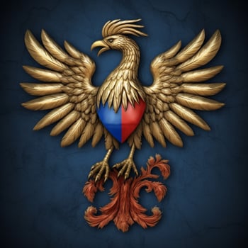 national bird of Serbia high quality 4k ultra hd photo