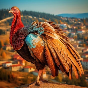 national bird of Turkey high quality 4k ultra hd photo