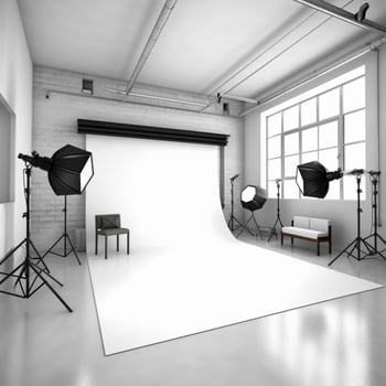 photography studio with white background high quality photo