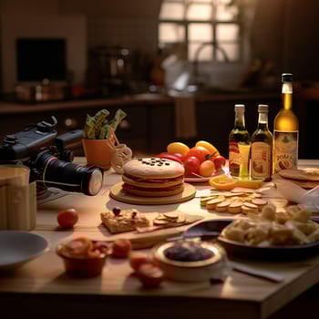 photorealistic professional food commercial photograph photo