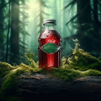 product shots of Mountain Dew Code Red high qual photo