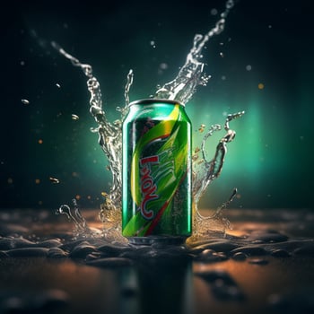 product shots of Mountain Dew Voltage high quali photo