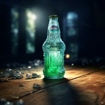 product shots of Sprite Ice high quality 4k ultr photo