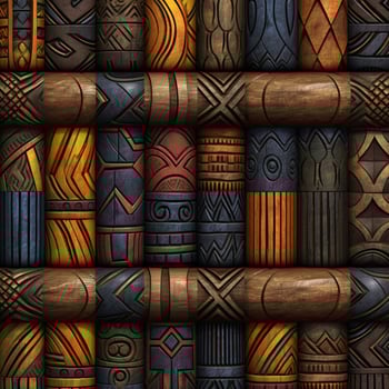 product shots of african pattern high quality 4k photo