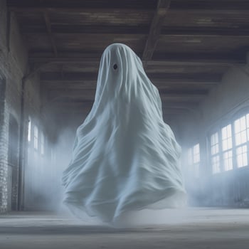 product shots of ghost high quality 4k ultra hd photo