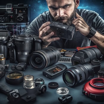 product shots of photographer high quality 4k ul photo