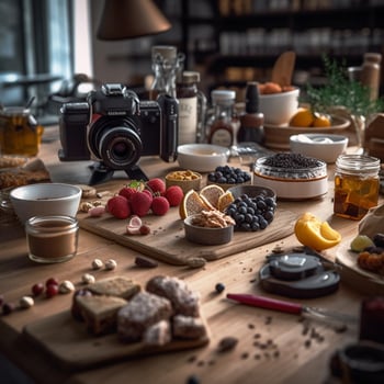 product shots of photorealistic professional food photo
