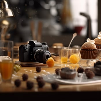 product shots of photorealistic professional food photo
