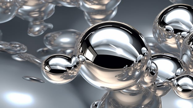 silver background high quality photo