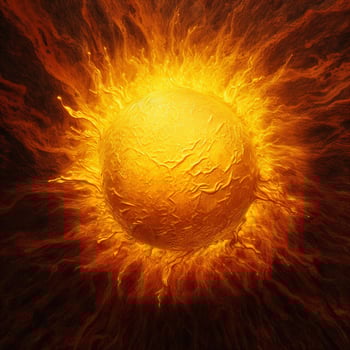 sun drawing high quality 4k ultra hd hdr photo