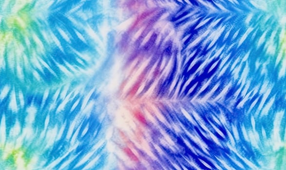 Seamless pattern tie-dye. Abstract diy ornaments. Rainbow coloring fabric . For banner, postcard, book illustration. Created with generative AI tools photo