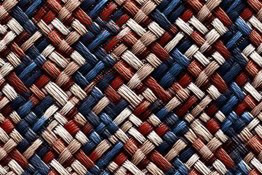 a woven fabric pattern photo