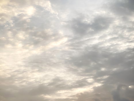 Black gray clouds form causing rain, and seasonal storms. The rain clouds that were formed caused a thunderstorm. For weather forecasters reporting the weather in the rainy season or stormy season. photo