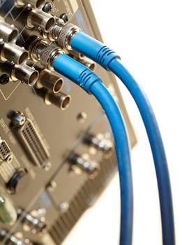 Two HD SDI-video cables photo