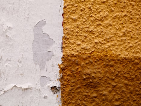 Yellow and white ribbing photo