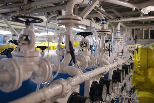 Boat interior  hydraulics photo