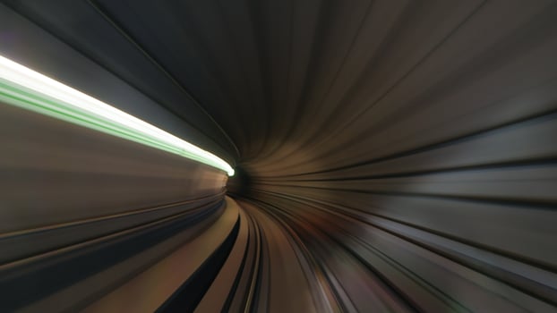 View on metropolitan tube photo
