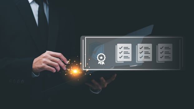 best quality assurance concept for product assurance ,standard quality, ISO ,Inspection of quality and standards of the organization ,Industry Certification ,Assessing and Scoring Regulations photo