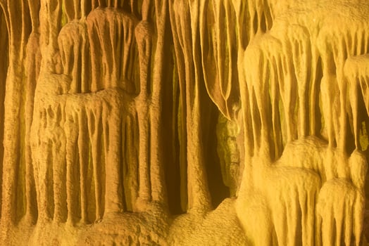 Detail of caves in the Serra de Mira D'Aire, in Portugal photo