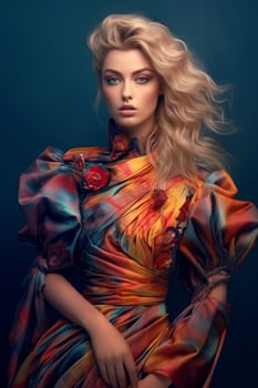 Ai Generative Photo portrait of a fashion women