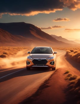 A beautiful BMW car in a beautiful setting photo
