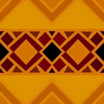 Seamless pattern retro vintage style 90 boho batik pattern tribal ethnic seamless. photo