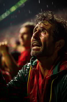 Sad Mexican soccer fans photo