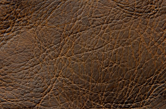 Brown leather texture background photo