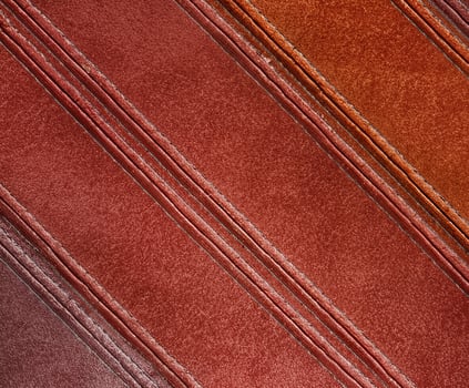 Brown leather texture background photo