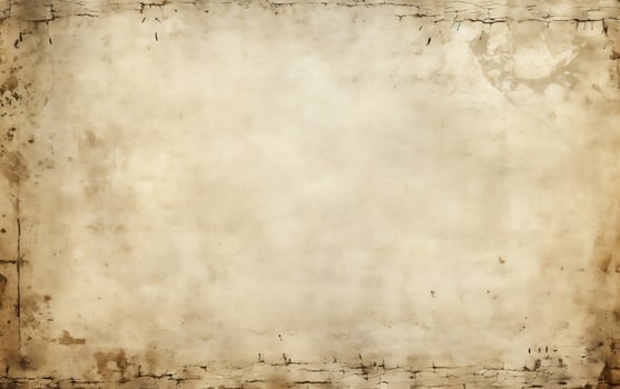 Antique blank grunge parchment, Generative Ai photo