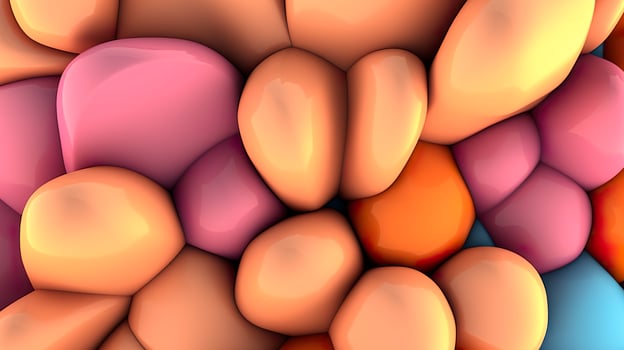 Stones Shape Background. Generative AI photo