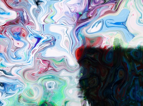 abstract painting background or texture photo