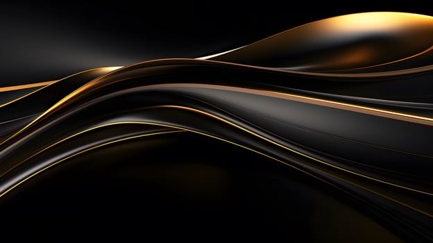 abstract background black and gold lines photo