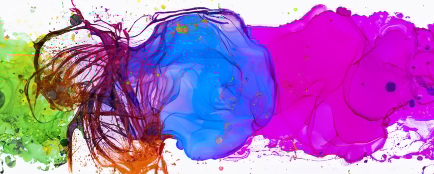 Colorful alcohol ink abstract background photo
