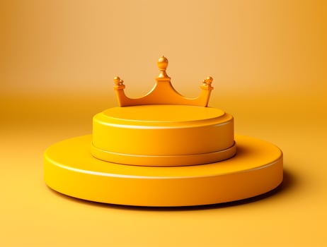 Free photo podium nature pedestal stage product display background Ai generated