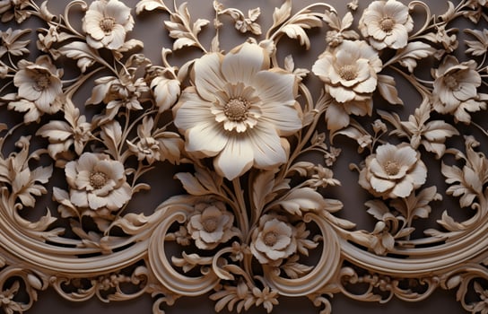 AI Generated luxury decorative background photo
