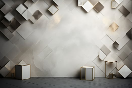 AI Generated luxury tile background photo