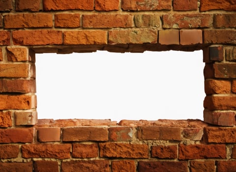 Brick wall background photo