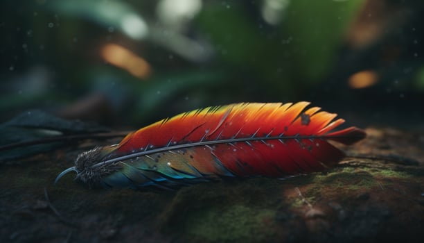 Vibrant underwater reef showcases nature beauty in multi colored aquatic life generated by AI photo