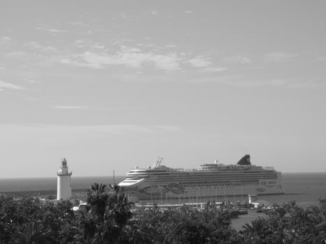 the city of Malaga in spain photo