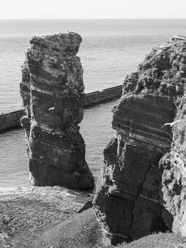 at the baltic sea in poland photo