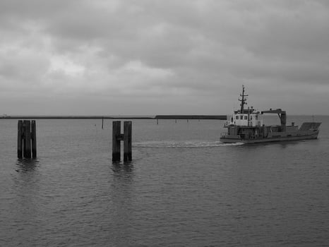 german island in the north sea photo