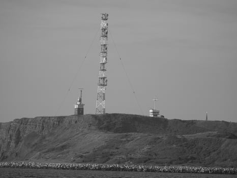 Helgoland island in germany photo