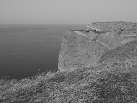 Helgoland island in the north sea photo
