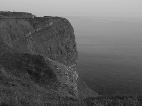 the island of Helgoland in the north sea photo