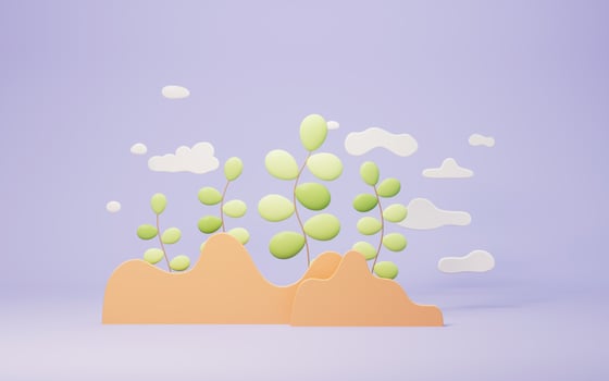 Park scene with cartoon style, 3d rendering. photo