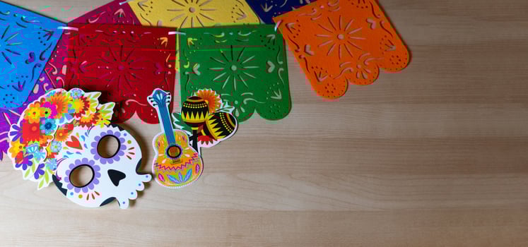 Day of the Dead celebration in Mexico. photo