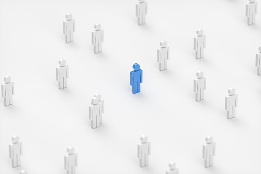 People models, business team concept, 3d rendering. photo